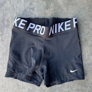 Nike Women's Black Athletic Shorts